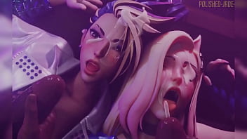 Anime pornography Three dimensional Akali/KDA