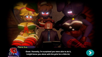 Fap Nights At Frenni's Night Club [ Extreme Hentai Game PornPlay ] Ep.17 FNAF damsels are so uber-sexy in Santa dress clothing