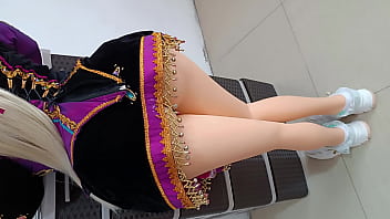 Porking bootie pounding intrusion fuck-fest without a condom with the most enticing dancer of Saya's carnival