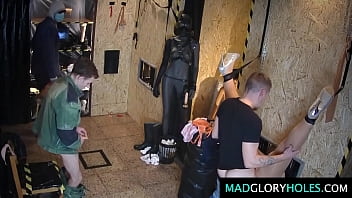 Ample Baps Mummy Gang-fucked and Tonguing Spunk